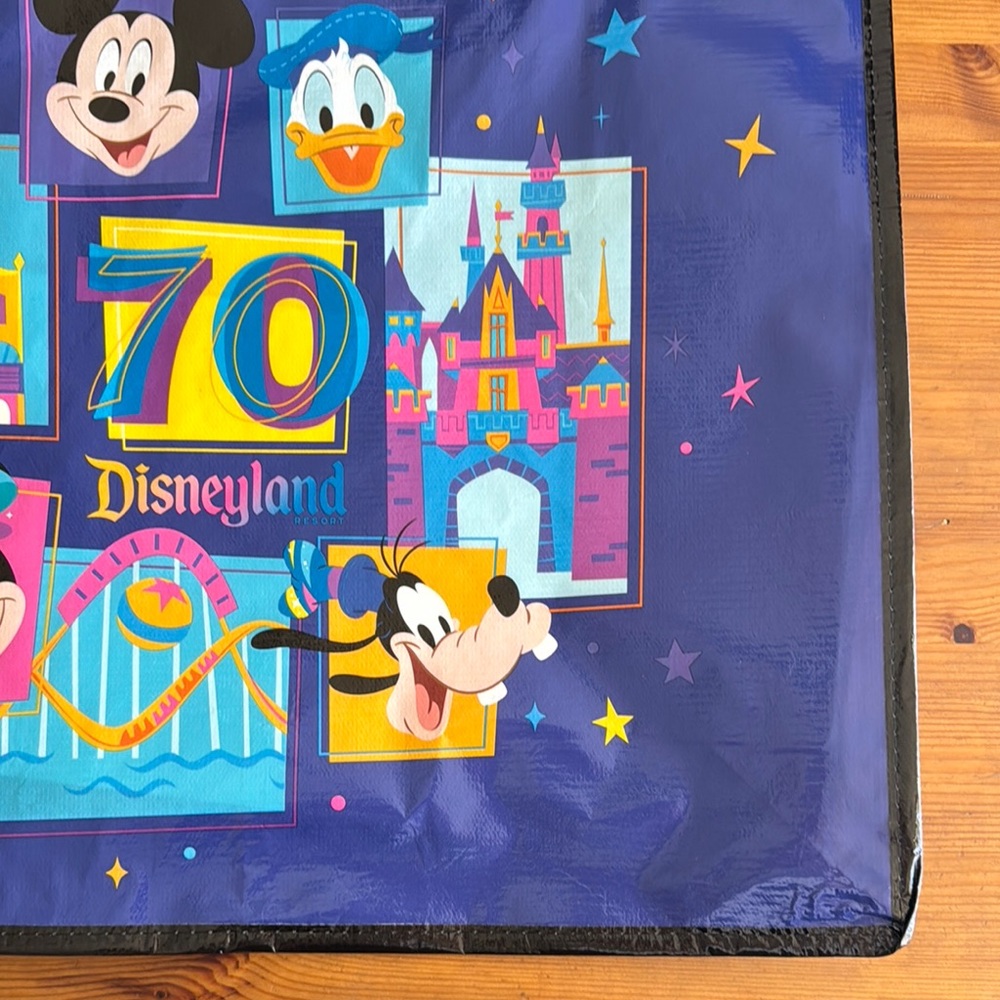 Disney Disneyland 70th Anniversary Character Tote Bag - Picture 5 of 12